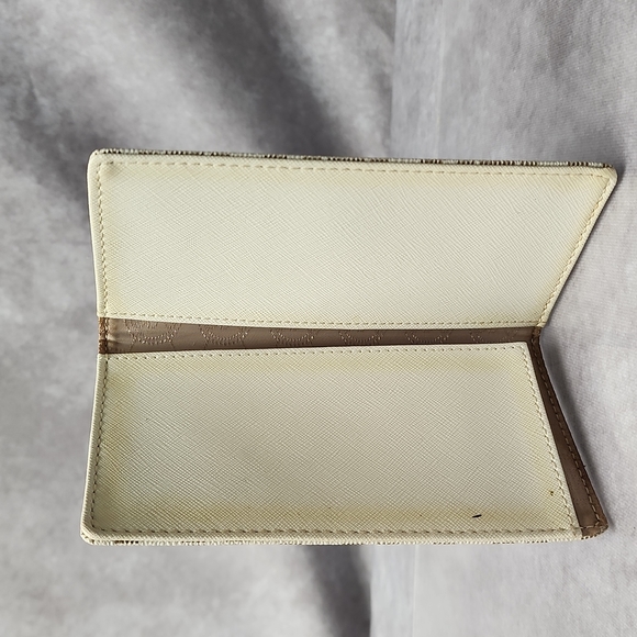 Michael Kors Monogram Checkbook Wallet - Picture 6 of 6